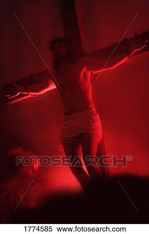 Jesus on the cross View Large Photo Image Stock Photography - Jesus on the cross. Fotosearch