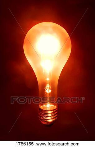 Stock Photography - A light bulb. Fotosearch
