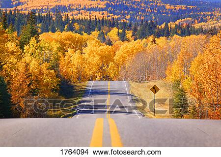 Picture - A scenic highway. Fotosearch