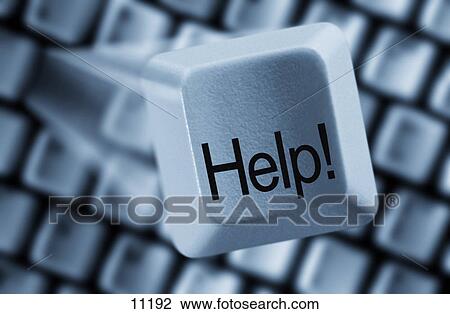 Help button on computer keyboard View Large Photo Image Stock Image - Help button on computer keyboard. Fotosearch