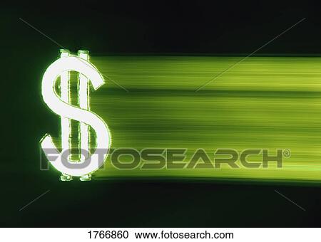 Stock Image - A dollar sign. Fotosearch