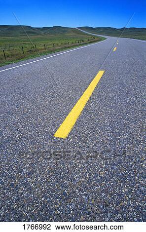 Stock Image - A road. Fotosearch