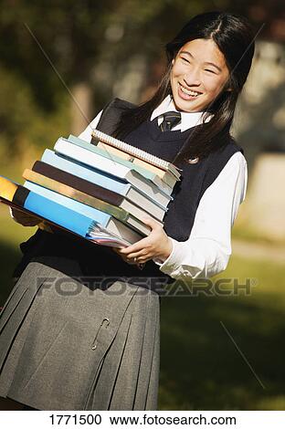 Asian schoolgirl View Large Photo Image Stock Image - Asian schoolgirl. Fotosearch