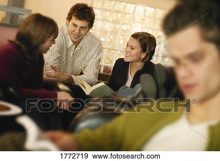 Stock Photo - Group of young people. Fotosearch