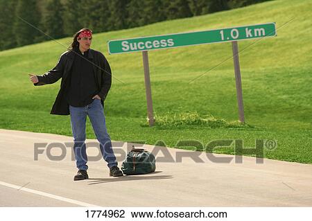 Hitch hiker View Large Photo Image Stock Image - Hitch hiker. Fotosearch