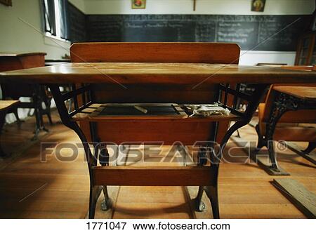 Old schoolroom View Large Photo Image Stock Photo - Old schoolroom. Fotosearch