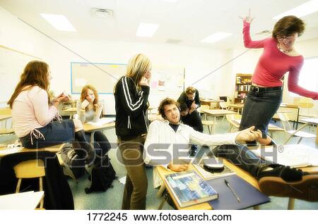 Students having fun View Large Photo Image Stock Photography - Students having fun. Fotosearch