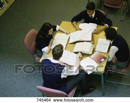 Picture - Study group. Fotosearch