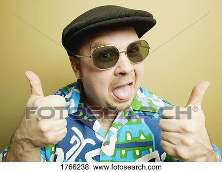 Stock Photo - A loud shirt. Fotosearch