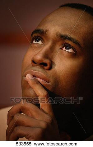 Stock Photography - Deep in thought. Fotosearch