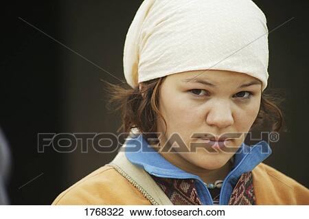 Portrait of a woman's face View Large Photo Image Stock Image - Portrait of a woman's face. Fotosearch