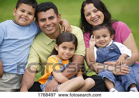 Hispanic family View Large Photo Image Stock Photo - Hispanic family. Fotosearch