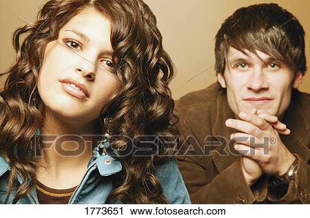 Good looking trendy couple View Large Photo Image Stock Image - Good looking trendy couple. Fotosearch