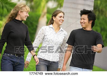 Group walking View Large Photo Image Stock Photo - Group walking. Fotosearch