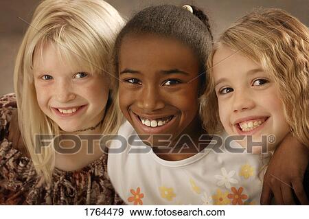 Group of girls View Large Photo Image Stock Photo - Group of girls. Fotosearch