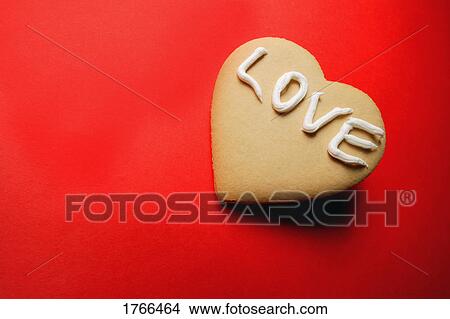 A heart cookie View Large Photo Image Picture - A heart cookie. Fotosearch