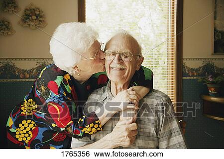 Couple kiss View Large Photo Image Stock Photograph - Couple kiss. Fotosearch