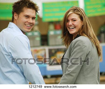 Happy couple View Large Photo Image Stock Photo - Happy couple. Fotosearch