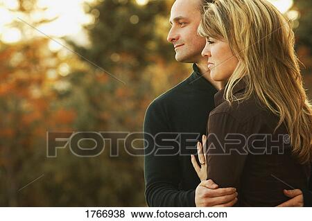 Stock Photo - Portrait of a couple. Fotosearch
