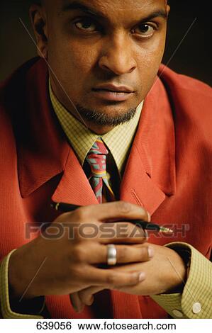 Stock Photograph - Portrait of a businessman. Fotosearch