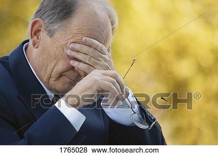 Stock Photo - Businessman is sad. Fotosearch