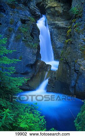 Stock Image - A beautiful waterfall. Fotosearch