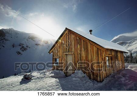 A cabin in the mountains View Large Photo Image Stock Photo - A cabin in the mountains. Fotosearch