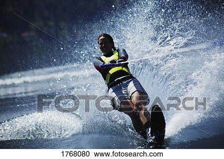 A slalom ski View Large Photo Image Stock Image - A slalom ski. Fotosearch