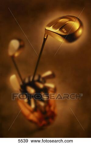 Stock Photo - Golf clubs. Fotosearch