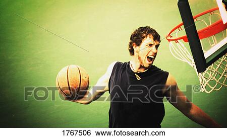 Playing basketball View Large Photo Image Stock Photograph - Playing basketball. Fotosearch
