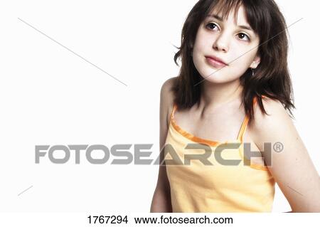 Picture - Portrait of a girl. Fotosearch