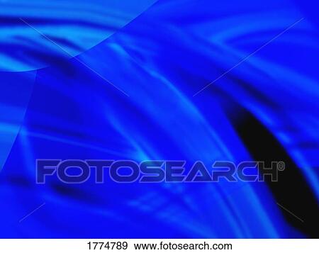 Stock Photo - Blue computer generated design. Fotosearch