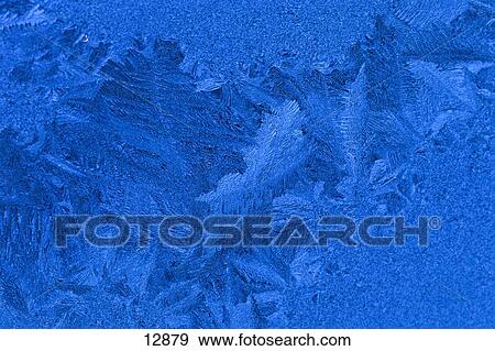 Stock Photo - Frost on window. Fotosearch
