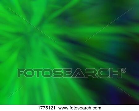 Stock Image - Green computer generated design. Fotosearch