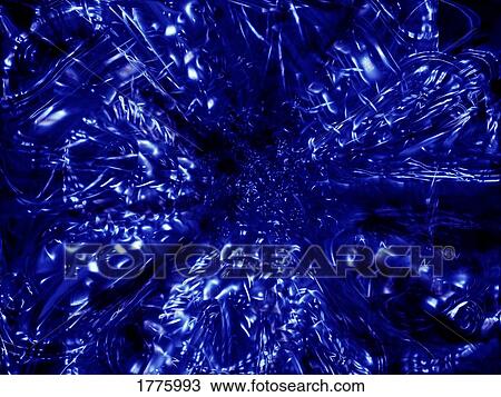 Stock Image - Purple computer generated design. Fotosearch
