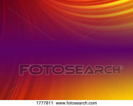 Stock Image - Ripples of a sunset. Fotosearch