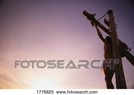 Stock Photography - Jesus on cross. Fotosearch