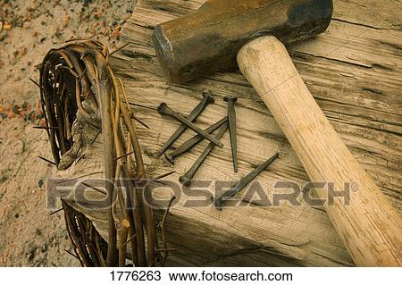 Symbols of Christ's crucifixion View Large Photo Image Stock Image - Symbols of Christ's crucifixion. Fotosearch