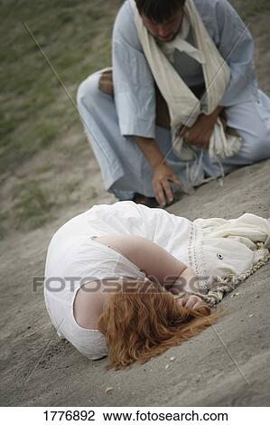 Woman forgiven for adultery View Large Photo Image Stock Image - Woman forgiven for adultery. Fotosearch