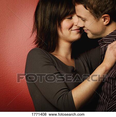 Affectionate Couple View Large Photo Image Stock Photo - Affectionate Couple. Fotosearch