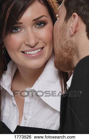 Stock Photograph - Close couple. Fotosearch