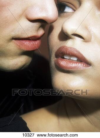 Stock Photo - Closeup of couple. Fotosearch