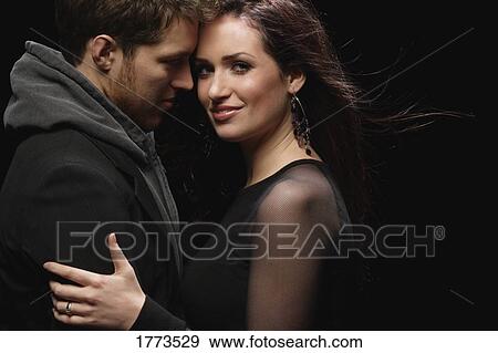 Stock Photo - Couple in close contact. Fotosearch