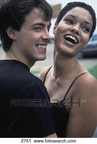 Interracial couple View Large Photo Image Stock Image - Interracial couple. Fotosearch