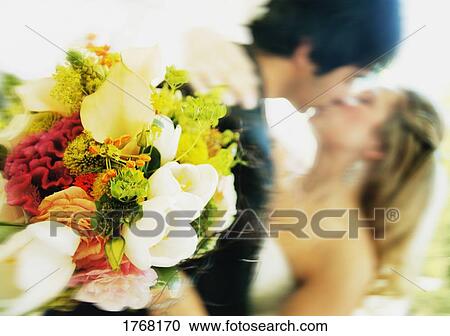 Married couple kiss View Large Photo Image Stock Image - Married couple kiss. Fotosearch