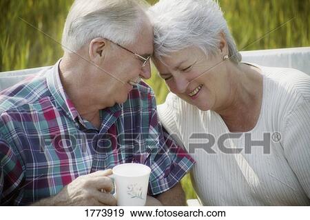 Stock Photo - Senior married couple. Fotosearch