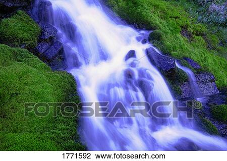 Stock Image - Waterfall. Fotosearch