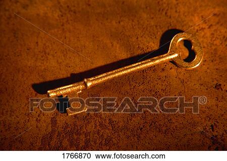 Stock Image - A key. Fotosearch
