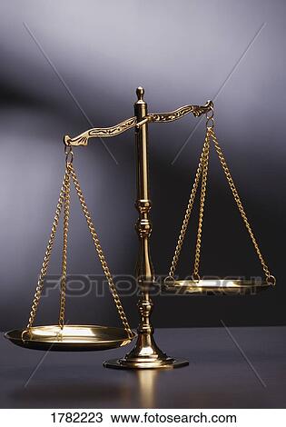 An empty scale View Large Photo Image Stock Image - An empty scale. Fotosearch