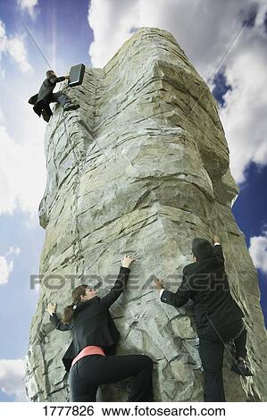 Climbing businesspeople View Large Photo Image Stock Photograph - Climbing businesspeople. Fotosearch